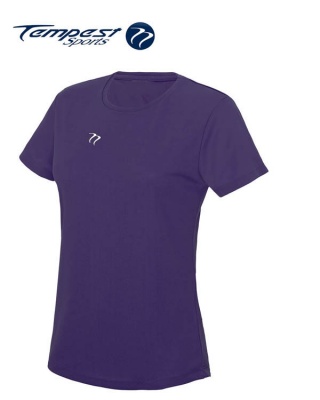 Tempest Women's Purple Training T-shirt